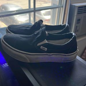 Nike Black slip ons